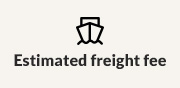Estimated freight fee